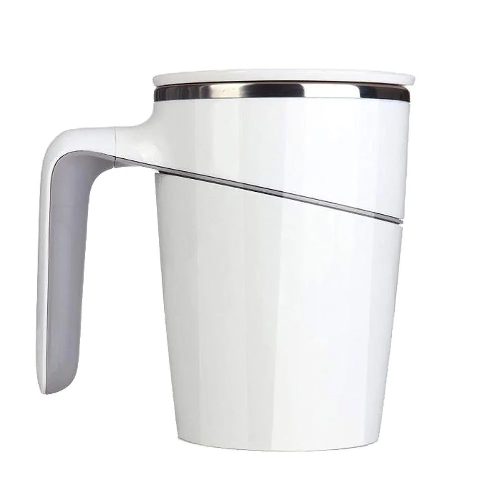 ARTIART Grace 470ml Stainless Steel Spill Proof Suction Mug with Flip Top Lid
